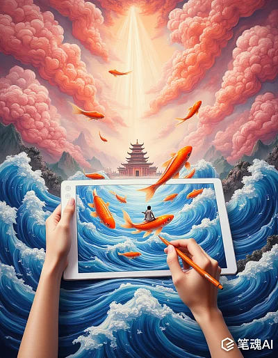 笔魂AI绘画在线生成作品