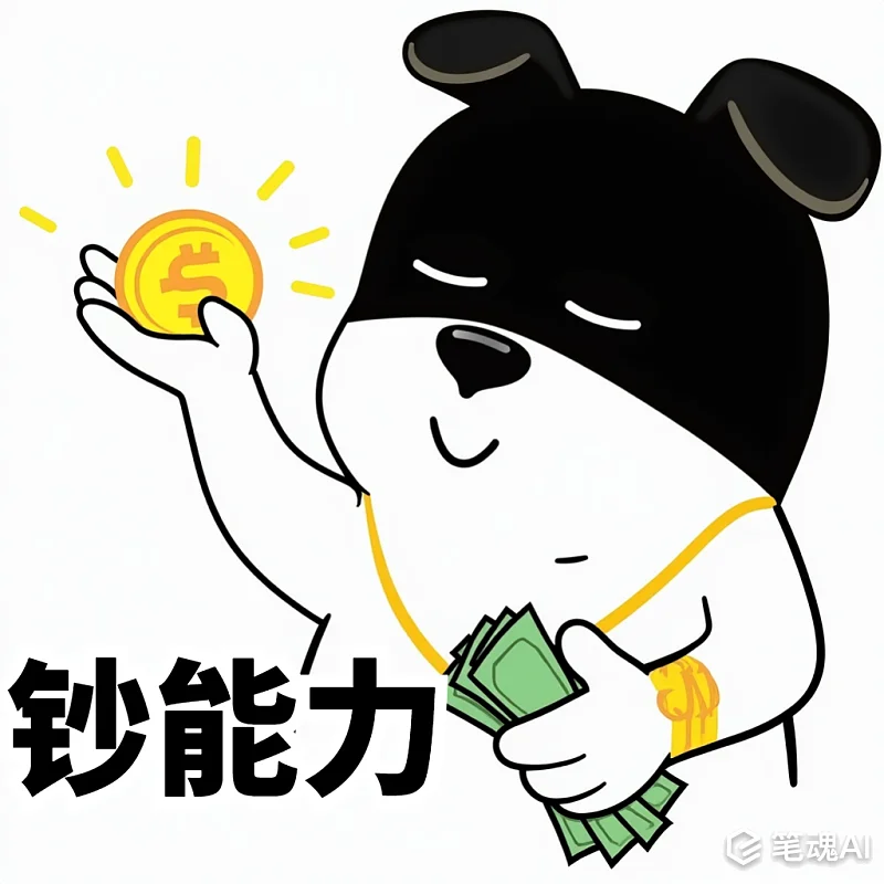 我有钞能力狗狗表情包